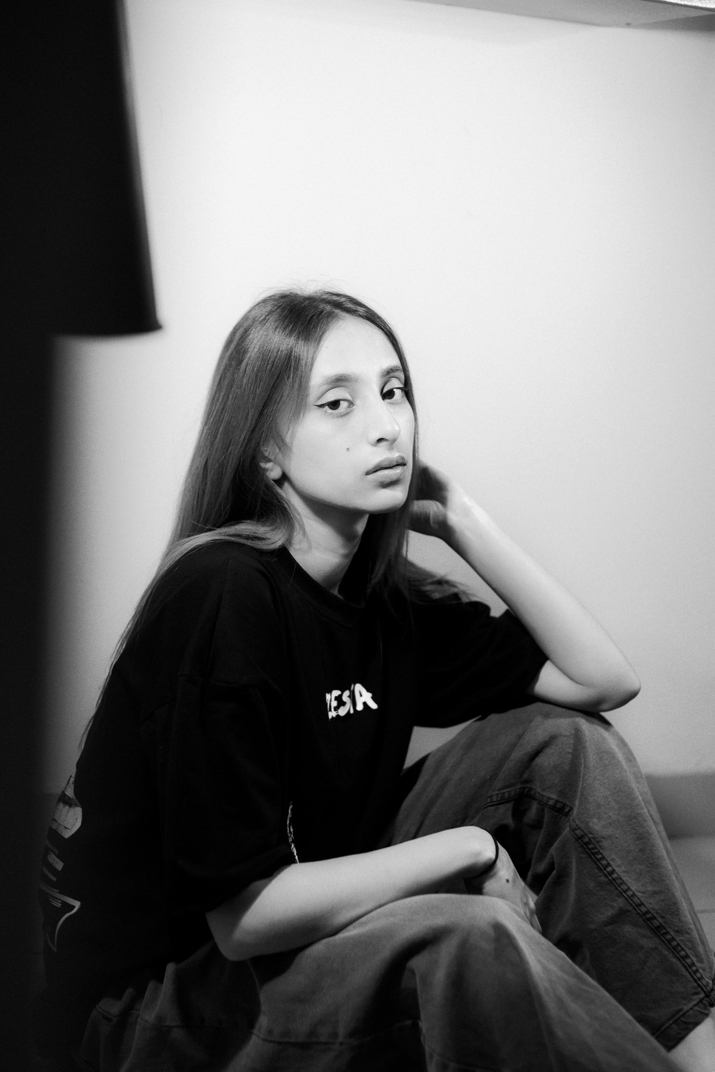 Manzil Black T-Shirt