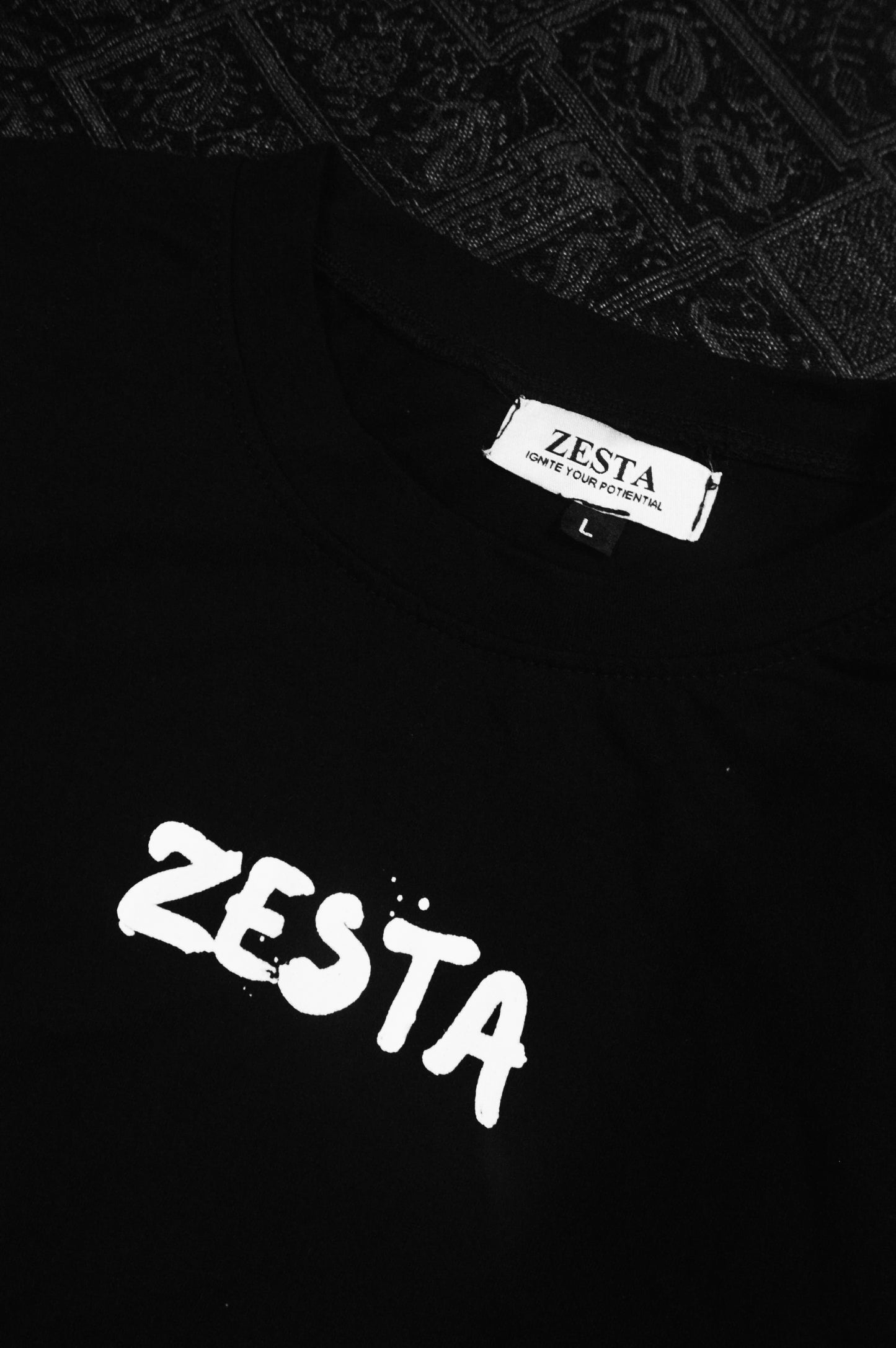 Manzil Black T-Shirt