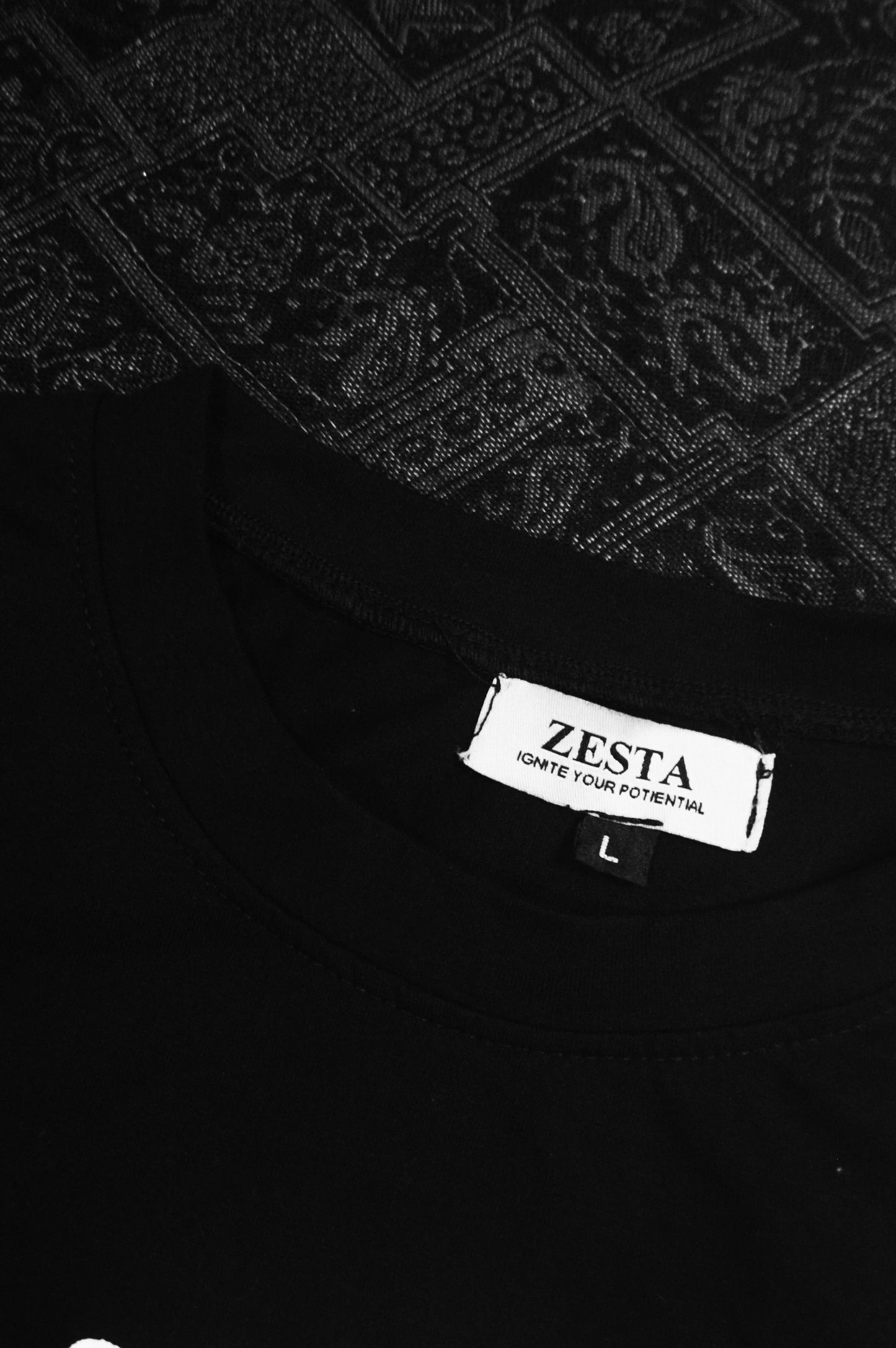 Manzil Black T-Shirt